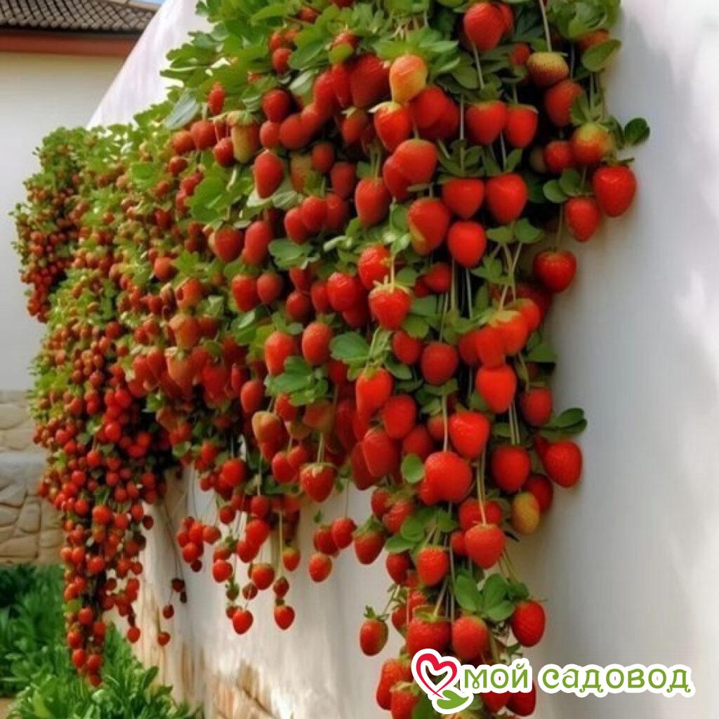 Клубника вьющаяся Рубин Эдема